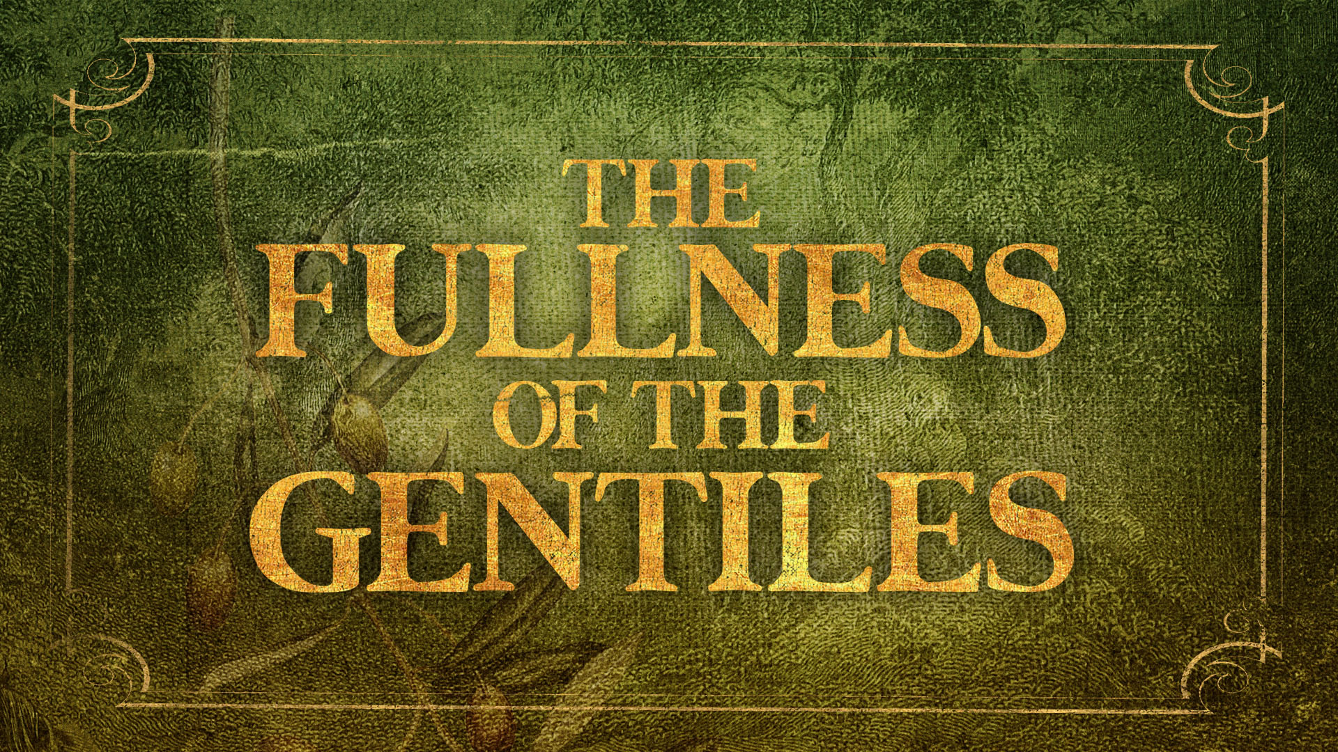 The Fullness of The Gentiles - Answers From Scripture - A Jesus Journey